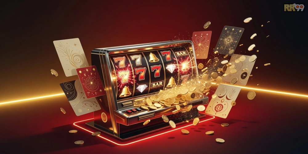 Hình minh họa cơ bản về game bài nổ hũ rr99 với jackpot hấp dẫn