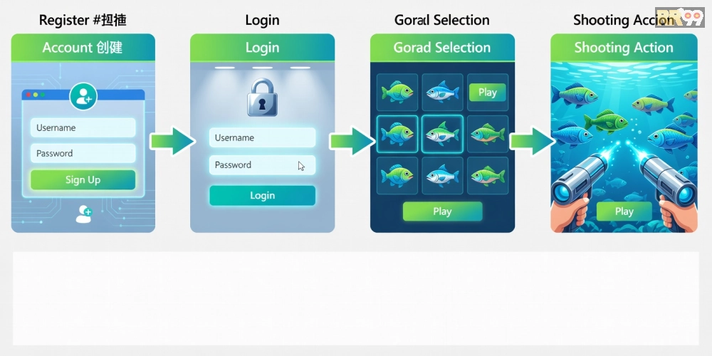 Hướng dẫn từng bước đăng ký và chơi game bắn cá online trên RR99