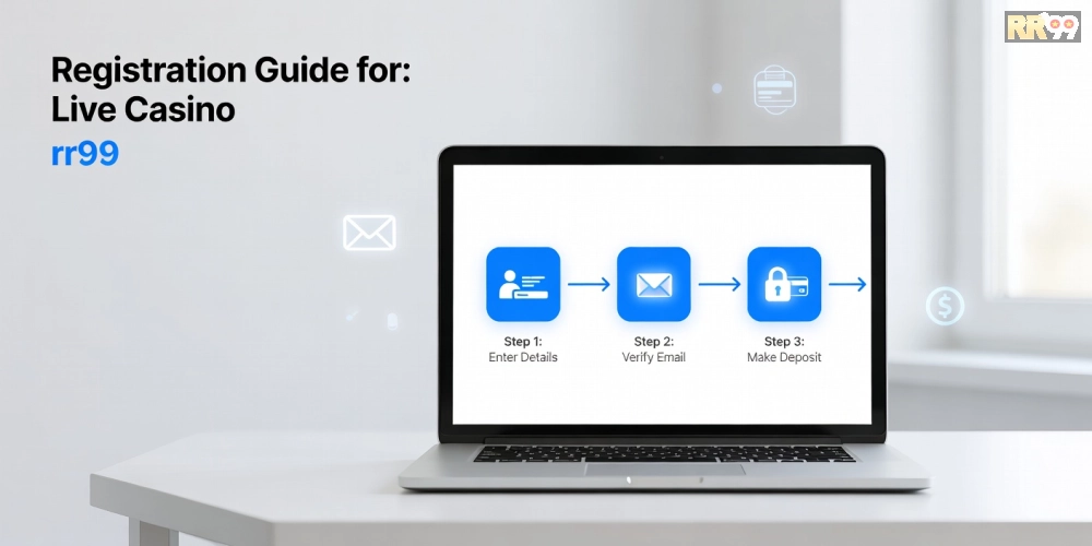 Hình hướng dẫn từng bước đăng ký tài khoản casino trực tuyến